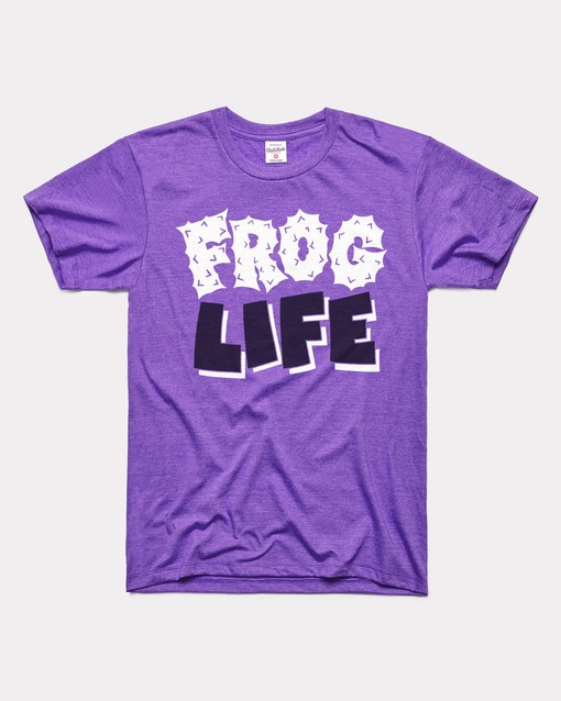 Tcu Frog Life Tee Tcu Shirt Sweatshirt Hoodie Reprinted, Gifts For Ncaa Fans, Tcu Student Gifts with NCAA Shirts For Men