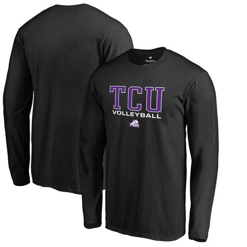 Tcu Horned Frogs University Volleyball Long Sleeve T-Shirt by Fanatics Branded, Perfect for Football Fans