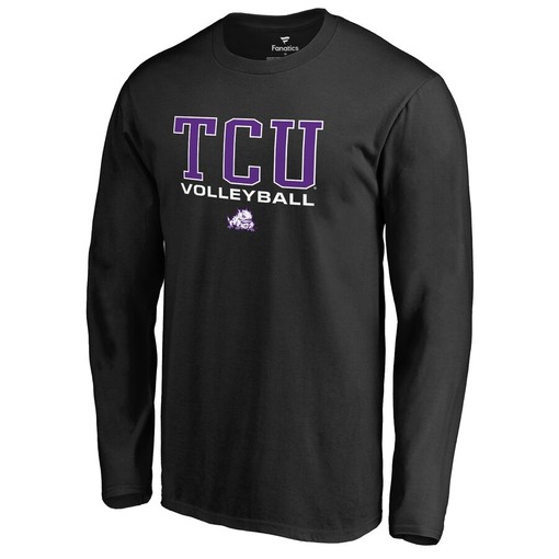 Tcu Horned Frogs University Volleyball Long Sleeve T-Shirt by Fanatics Branded, Perfect for Football Fans - Image 2