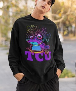 Tcu Hypnotoad Hoodie, Perfect for Tcu Students and Fans of Sonny Dykes and Frogs