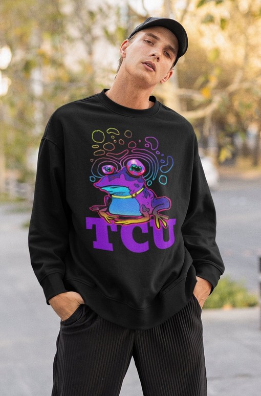 Tcu Hypnotoad Hoodie, Perfect for Tcu Students and Fans of Sonny Dykes and Frogs