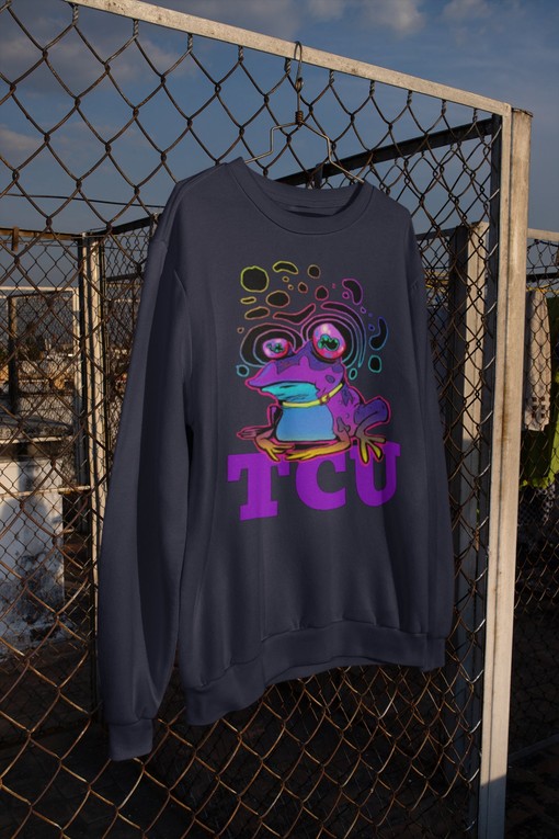 Tcu Hypnotoad Hoodie, Perfect for Tcu Students and Fans of Sonny Dykes and Frogs - Image 2