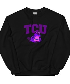 Tcu Hypnotoad Sweatshirt, Perfect for Tcu Students and Fans of Hypnotoad Funny Frog Tee
