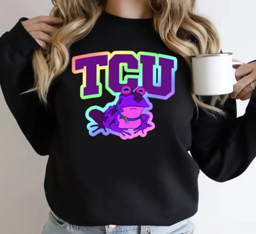 Tcu Hypnotoad Sweatshirt, Perfect for Tcu Students and Fans of Sonny Dykes and Funny Frog Tees