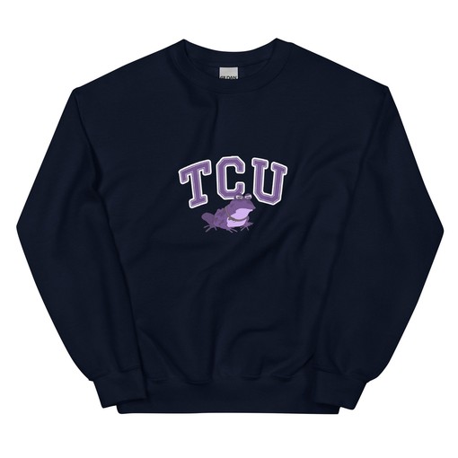 Tcu Hypnotoad Sweatshirt by Funkytown, Perfect for Tcu Football Fans and Students
