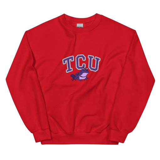Tcu Hypnotoad Sweatshirt by Funkytown, Perfect for Tcu Football Fans and Students - Image 2