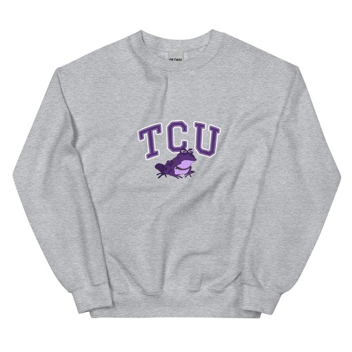 Tcu Hypnotoad Sweatshirt by Funkytown, Perfect for Tcu Football Fans and Students - Image 3