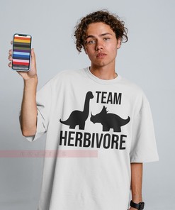 Team Herbivore Unisex Tees, Plant Based and Vegan Clothing, Funny Movie Shirts, Animal Rights Tee for Nature Lovers