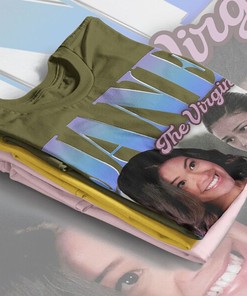 Telenovla Jane Villanueva Team T-Shirt, Gina Rodriguez Romantic Drama Serial TV Jane the Virgin