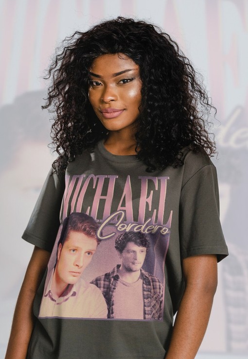 Telenovla Michael Cordero Team T-Shirt, Brett Dier Horror Tees, Classic Movie T Shirts Romantic Drama Serial TV