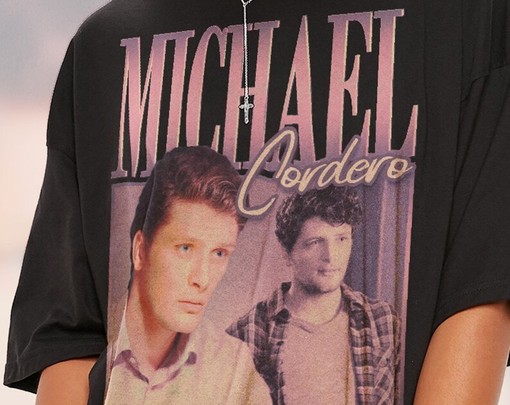 Telenovla Michael Cordero Team T-Shirt, Brett Dier Horror Tees, Classic Movie T Shirts Romantic Drama Serial TV - Image 2