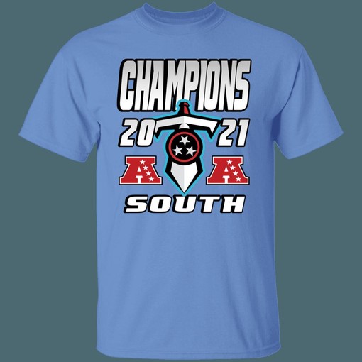 Tennessee Titans 2021 AFC South Division Champions Retro NFL Sweatshirt Hoodie - Perfect Gifts for NFL Fans