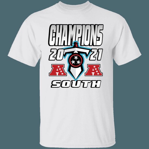 Tennessee Titans 2021 AFC South Division Champions Retro NFL Sweatshirt Hoodie - Perfect Gifts for NFL Fans - Image 2