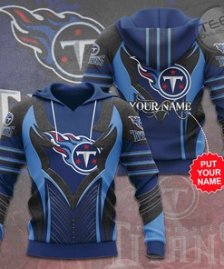 Tennessee Titans Hoodies with Custom Prints and All Over Print Design