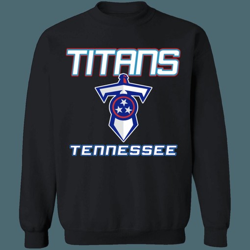 Tennessee Titans SWORD Vintage NFL American Football Lover Sweatshirt Hoodie - Unisex Design - Image 3