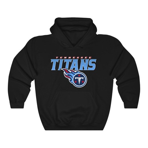Tennessee Titans Vintage 90's NFL Hoodie Sweatshirt Sport Shirt - For NFL Fans - Image 3