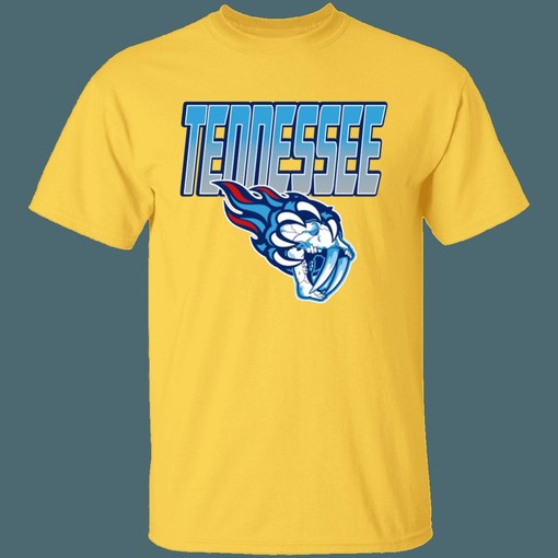 Tennessee Titans X Grizzlies X Predators NHL NFL NBA Mash-Up T-Shirt Hoodie - Perfect Gifts for Fans - Image 3