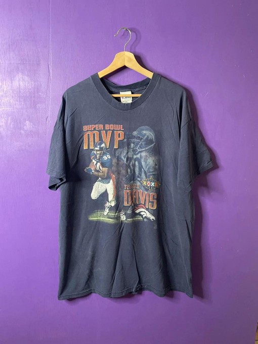 Terrell Davis Superbowl MVP Vintage Style 90s Sweatshirt T-shirt, NCAA Football Teams Gifts for Fans