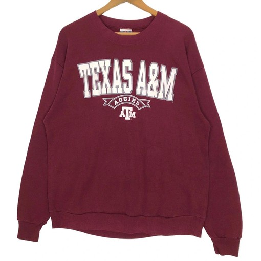 Texas A&M University Aggies Vintage Sweatshirt & Hoodie - NCAA Shirts Women