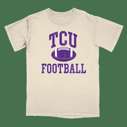 Texas Christian University First And Ten T-Shirt - NCAA Shirt for Fans that Love TCU, TCU Student Gifts Included