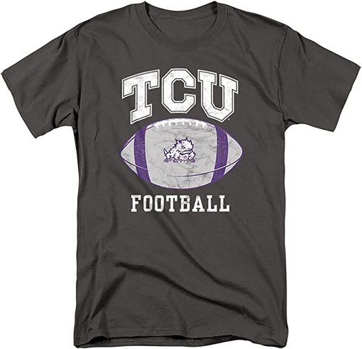 Texas Christian University Official Football Ball Unisex T-Shirt, Official University Fan Shirt for Men & Women - Image 3