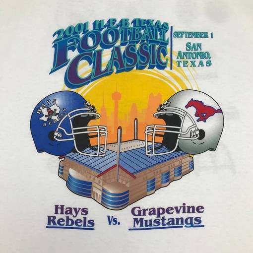 Texas Football Classic T-Shirts Hays Rebels Vs Grapevine Mustangs Graphic Shirt, Hoodie, Sweatshirt - Image 2