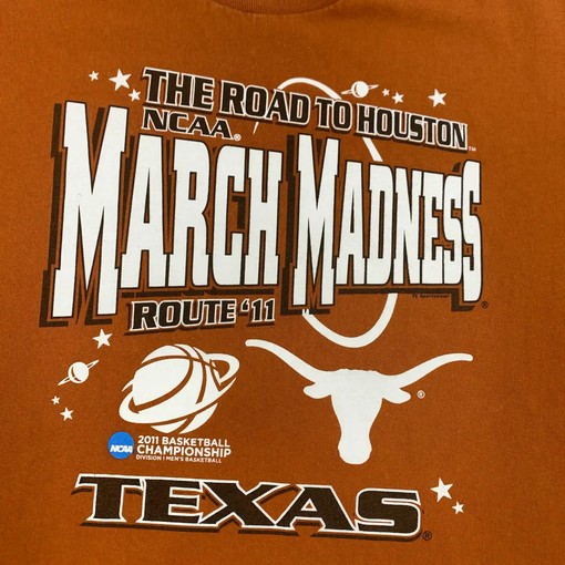 Texas Longhorns 2011 March Madness T-Shirt Sweatshirt Hoodie Crewneck Pullover - Perfect for NCAA Fan - Image 2