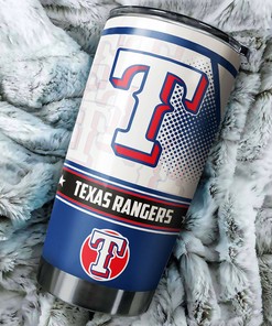 Texas Rangers Awesome Design Personalized Tumbler - Sports Tumbler 20oz
