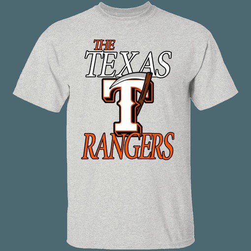 Texas Rangers HALLOWEEN Retro MLB T-Shirt Hoodie - Perfect Gifts for Baseball Fans - Image 4