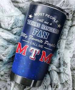 Texas Rangers MLB Tumbler for Moms with Iconic MLB Logo