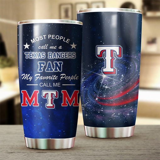 Texas Rangers MLB Tumbler for Moms with Iconic MLB Logo - Image 2
