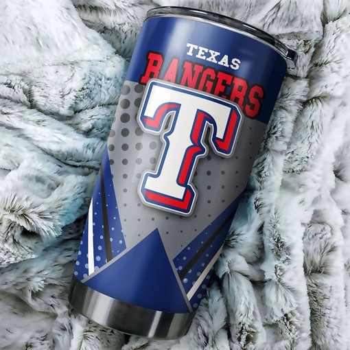 Texas Rangers Unique Exclusive Design MLB Tumbler with an Exclusive and MLB Design