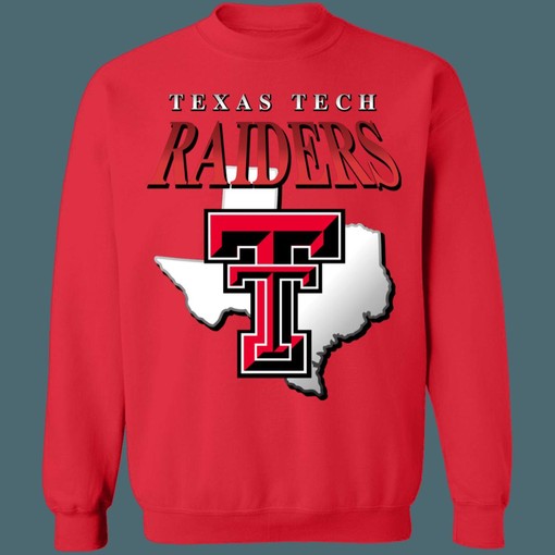Texas Tech Red Raiders NCAA Sport Shirt and Vintage Sweatshirt Hoodie Combo - Image 2