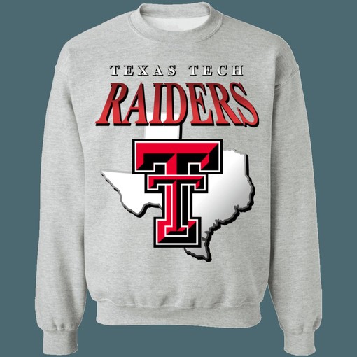 Texas Tech Red Raiders NCAA Sport Shirt and Vintage Sweatshirt Hoodie Combo - Image 3