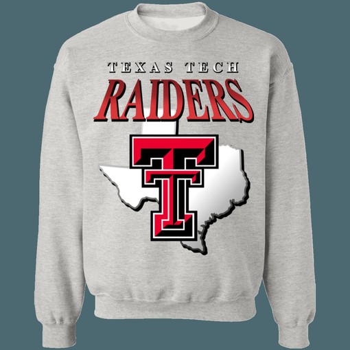 Texas Tech Red Raiders NCAA Sport Shirt and Vintage Sweatshirt Hoodie Combo - Image 4