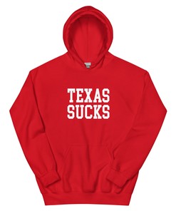 Texas vs. Arkansas Rivalry Sucks Hoodie Sweatshirt - State University Shirt