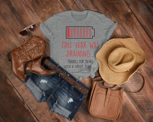 Thanks For Being Such Great Teacher Shirt, Gift for Teacher and Kindergarten Shirt, Minimalist Movie Shirts - Image 3