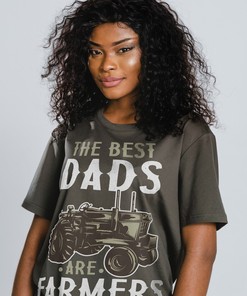 The Best Dad Are Farmers Tee, Funny Dad Gift, Gift for Dad T-Shirt, Movie Fans Gifts, Best Dad Tshirt