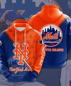 The Best-Selling All-Over Print 3D Hoodie for Mets Fans, Perfect for MLB Fans