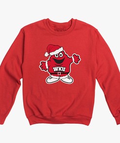 The Big Red Holiday Crewneck Sweatshirt | Western Kentucky Gifts for Fans