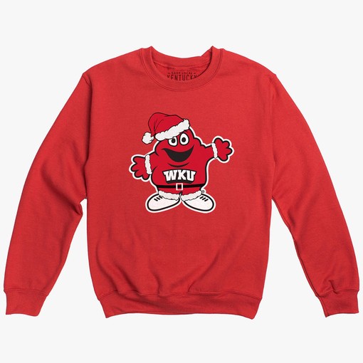 The Big Red Holiday Crewneck Sweatshirt | Western Kentucky Gifts for Fans