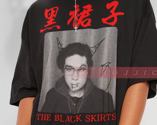 The Black Skirts Everything Shirt, Vintage and Homage Tshirt, The Black Skirts Fan Tees, Minimalist Movie Shirts for Men - Image 2