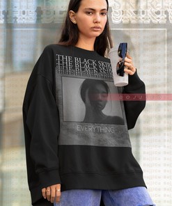The Black Skirts Fans Sweatshirt, Korean Music Band Vintage Tee, Homage Sweater, Minimalist Movie Shirts