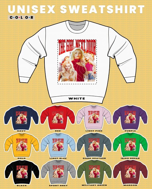 The Girl Next Door Retro Sweatshirt, Elisha Cuthbert Fans Sweater, Emile Hirsch Tee, Classic Movie T-Shirt - Image 3