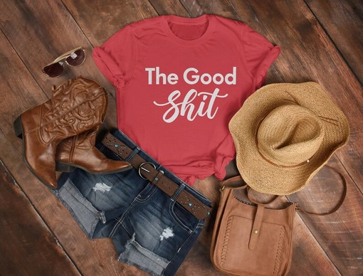 The Good Shit Sarcastic Minimalist Shirt, Sarcasm Tee, Funny Christmas Gift, Funny Movie Shirts for Men and Women - Image 3
