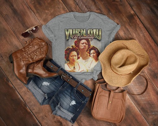 The Land Lady Yuen Qiu Kung Fu Hustle Shirt, Stephen Chow Shaolin Soccer Tee, Kungfu Shaolin Tshirt - Image 3