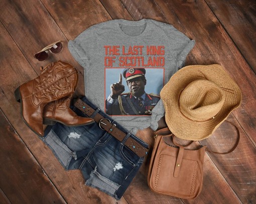 The Last King of Scotland Shirt, Forest Whitaker Fans Merch Gift, Classic Movie T Shirts, Whitaker T-Shirt - Image 3