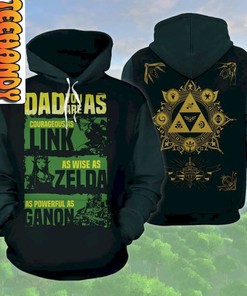 The Legend Of Zelda All Over Print 3D Hoodie for Fans of the Classic Game