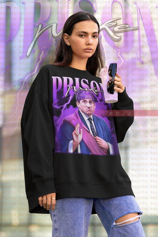 The Office Michael Scott Biatch Sweatshirt, Lord Prison Mike Vintage Tee, Dunder Mifflin Hoodie