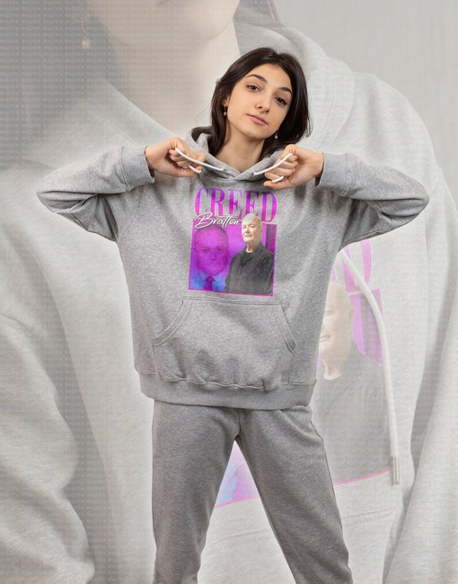 The Office Mockumentary Unisex Sweatshirt, Creed Bratton Homage Shirt with Retro 90s Aesthetic, Scott, Jim, Pam - Image 2